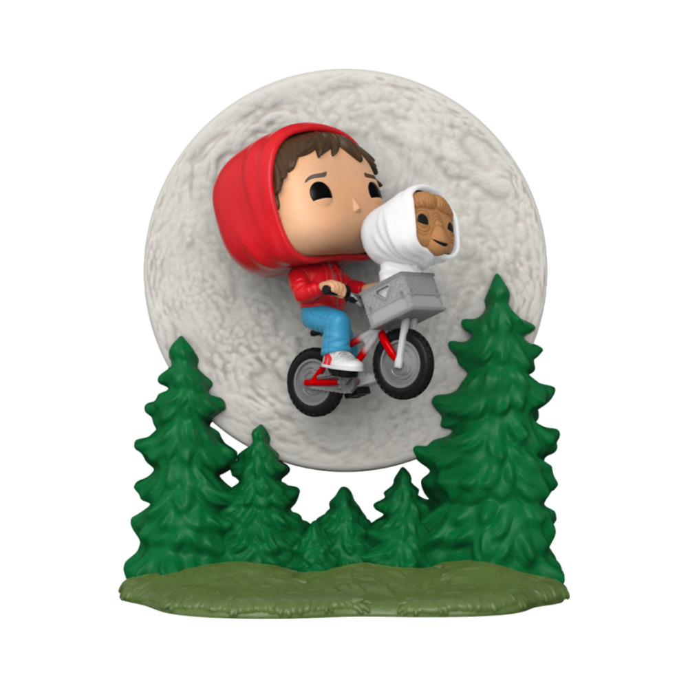 Funko Pop! E.T. & Elliott Moon Bike Scene – Pop! Movie Moments